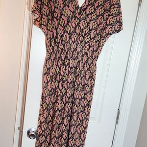 Seven Islands V-Neck Maxi Sundress Sz 1X